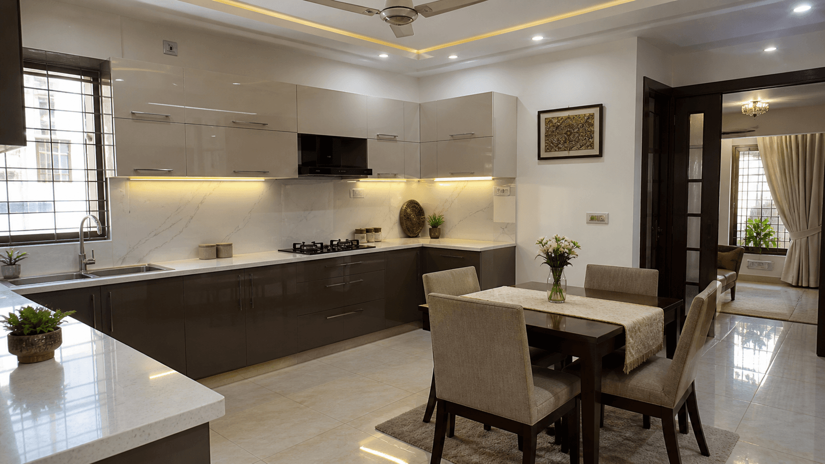 DHA 10 marla home - representative Pakistani kitchen
