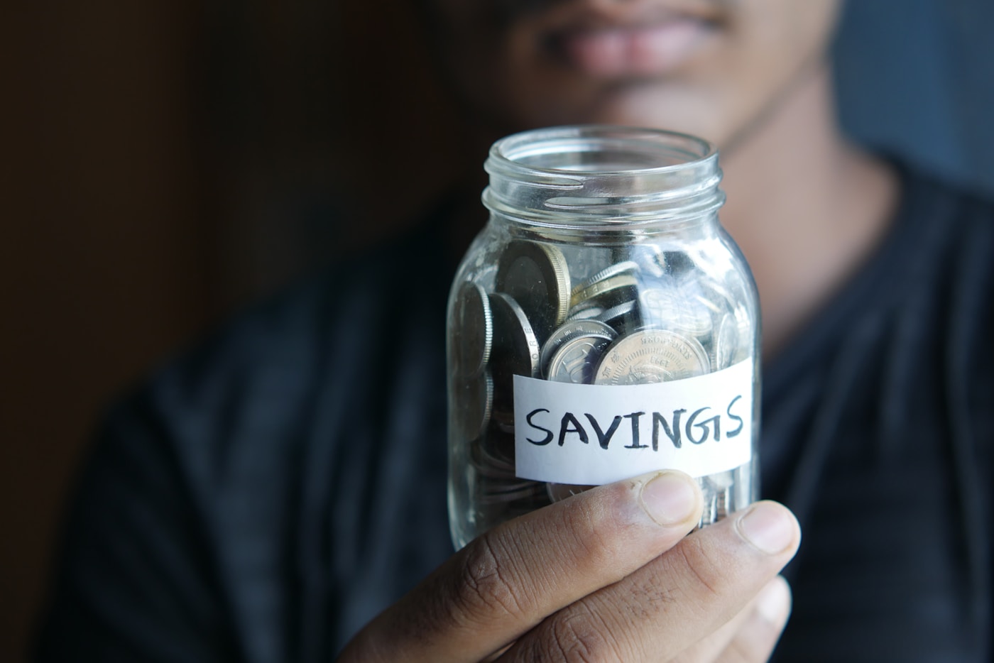 Savings jar for monthly contributions